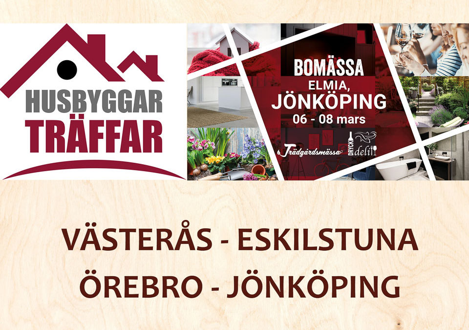 Kom och träffa oss på vårens mässor!
