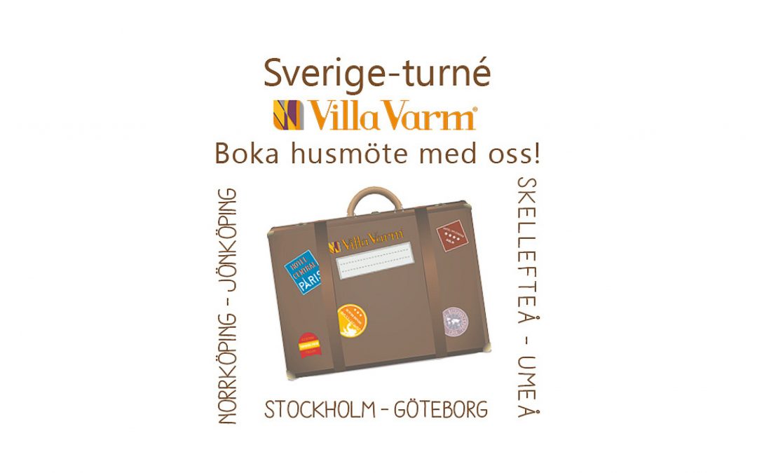 Villa Varm på Sverige-turné – boka husmöte!